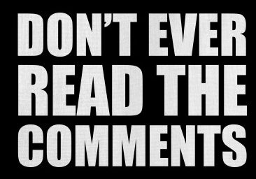 Get Books Dont read the comments Free